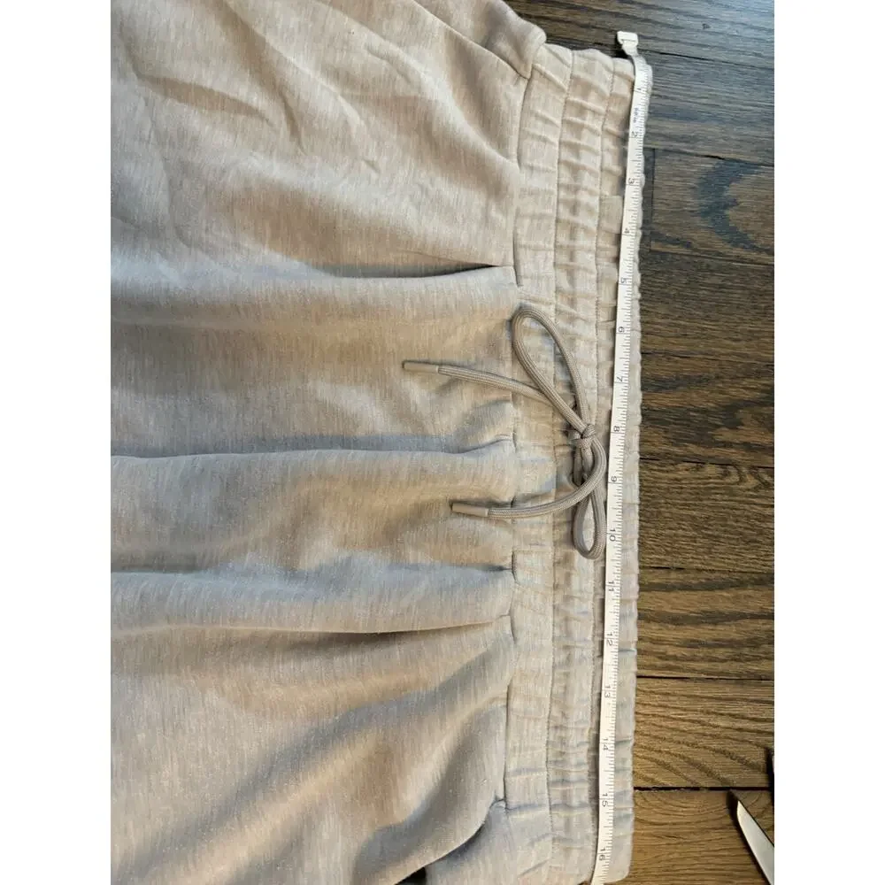 ZellaSoft Luxe High Waist Knit Shorts Heather Grey 30
